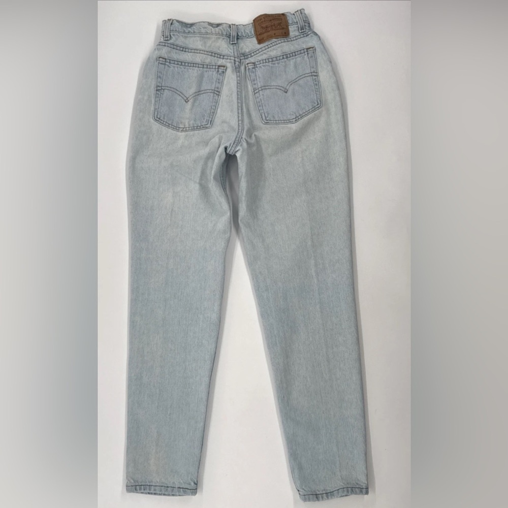 Vintage 90s Levi’s 512 Jeans Womens 11 Blue Denim Tapered Slim Fit 28x31 USA
